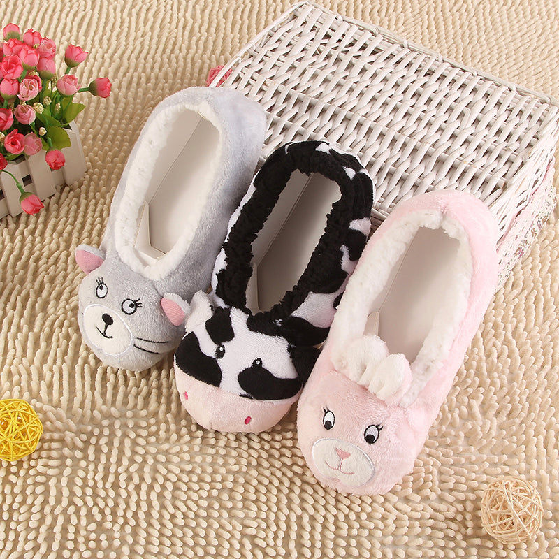 Cutesy Animals Home Slippers