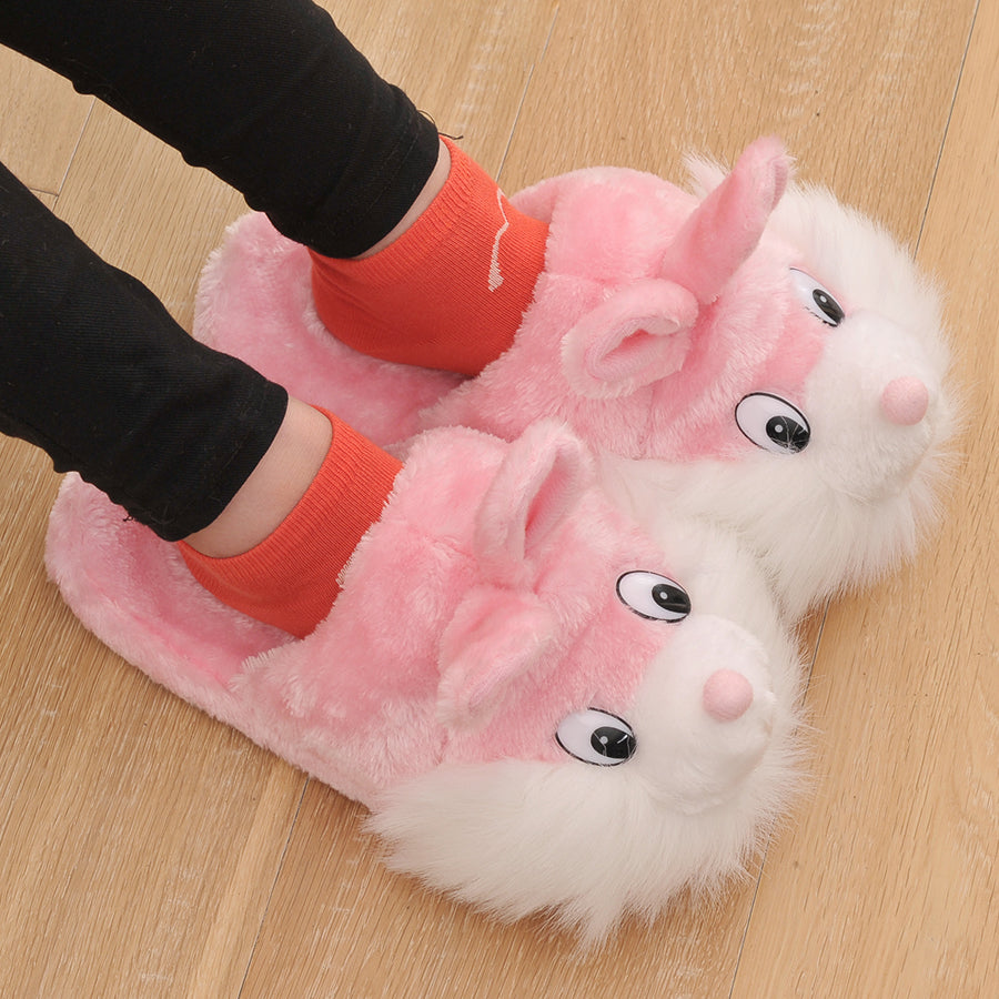 Lovely Squirrel Home Slippers