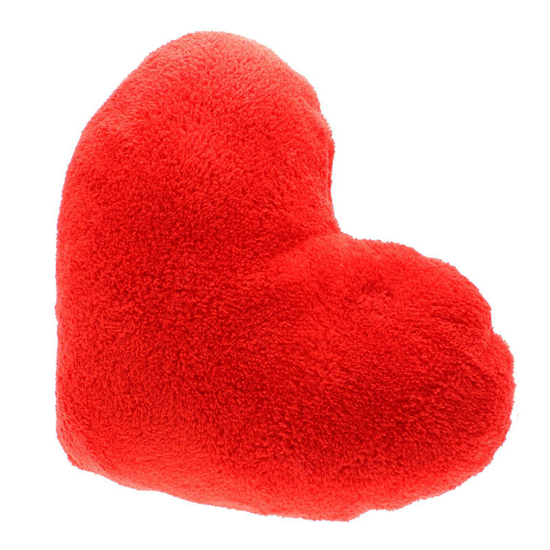 Heart Shaped Fluffy Throw Pillows