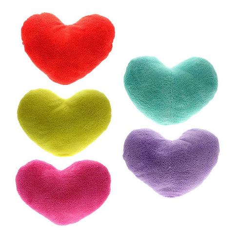 Heart Shaped Fluffy Throw Pillows