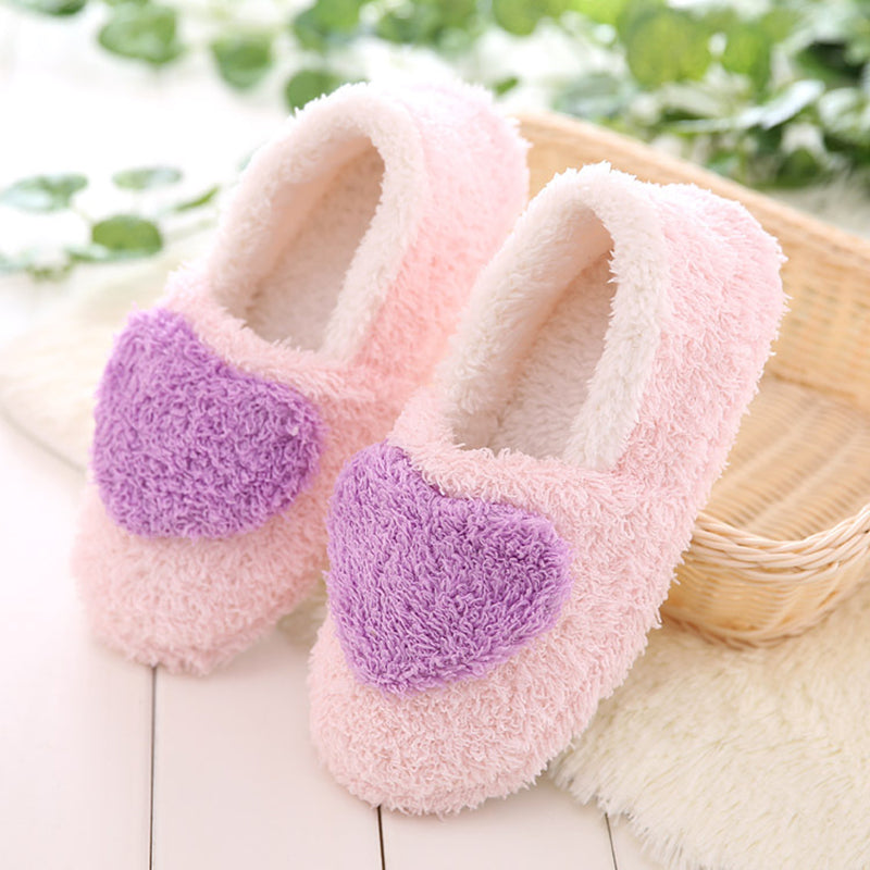 Lovely Fuzzy Indoor Slippers