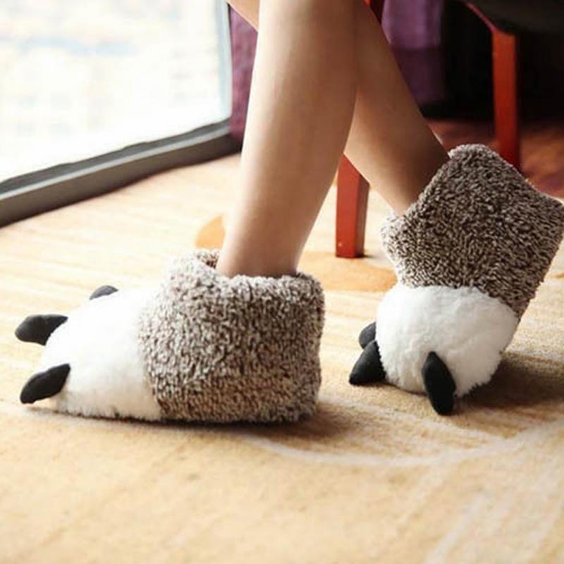 Fun Bear Claw Slippers