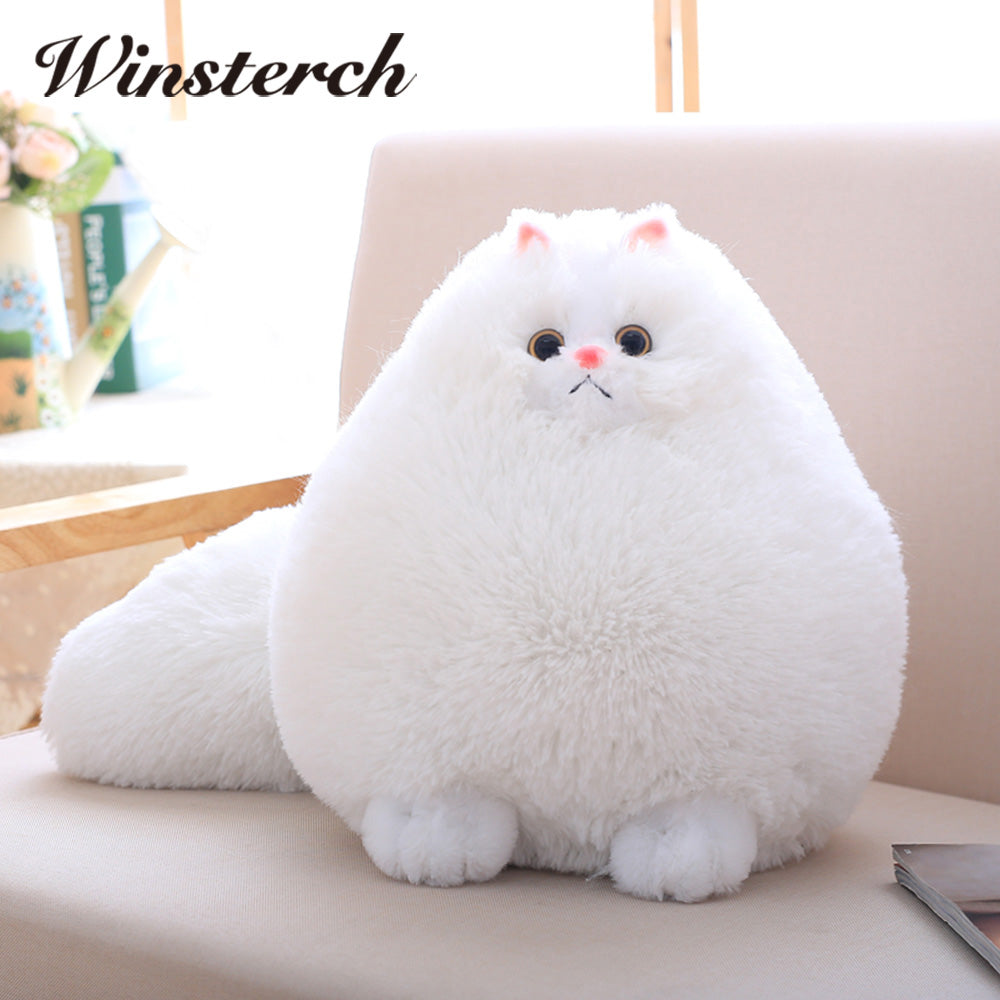 Fun Plush Fluffy Cat Stuffed Toy