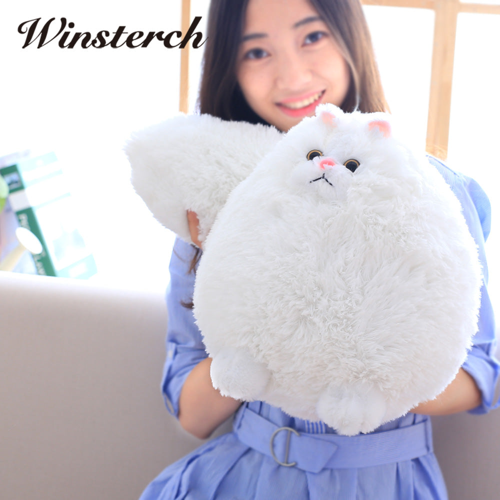 Fun Plush Fluffy Cat Stuffed Toy