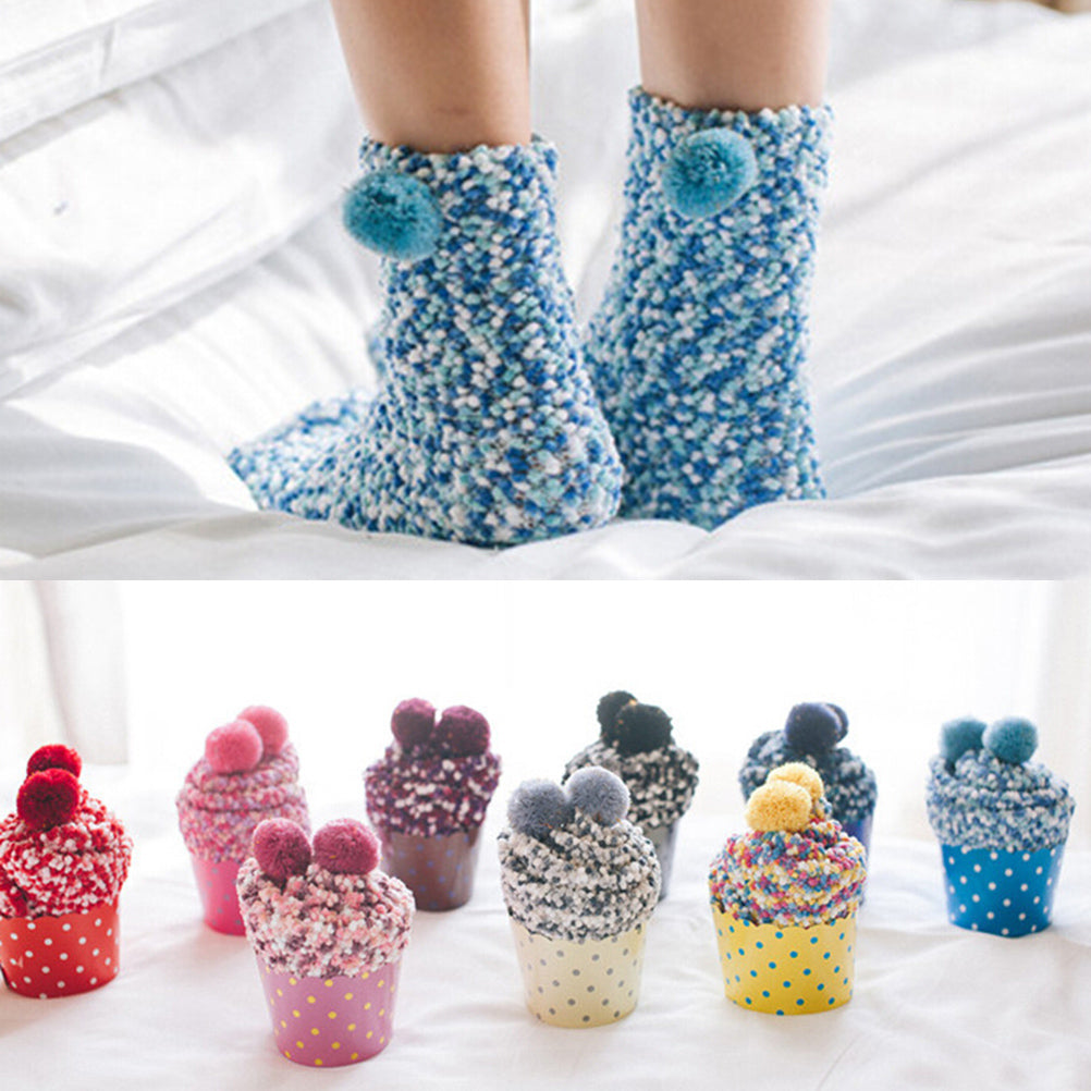 Stylish Fuzzy Warm Bed Socks
