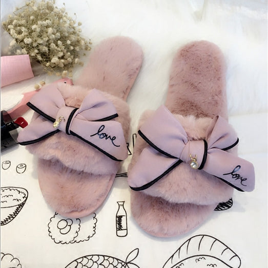 Stylish Fluffy Slippers