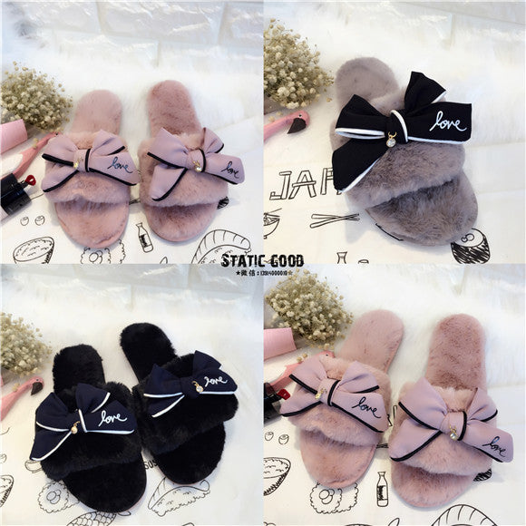 Stylish Fluffy Slippers