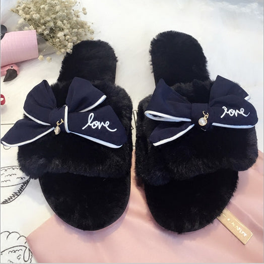 Stylish Fluffy Slippers