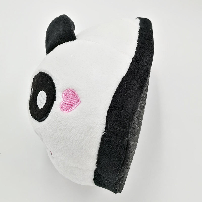 Winter Fuzzy Panda Slippers