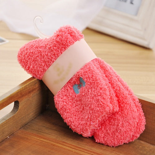 Soft and Warm Fluffy Bed Socks