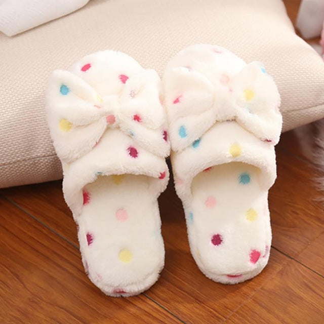 Cute Cotton Fabric Slippers