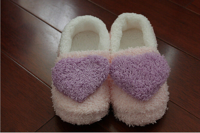 Lovely Fuzzy Indoor Slippers