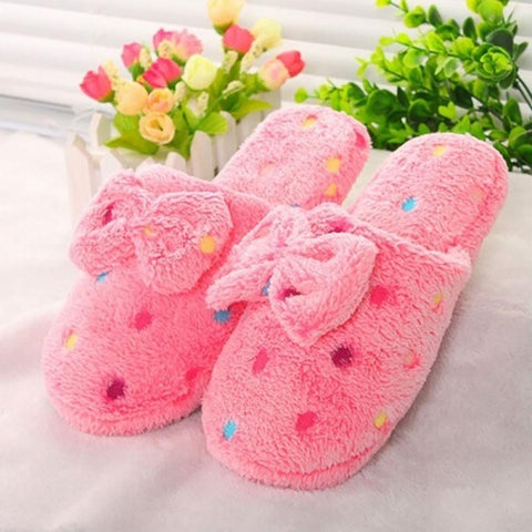 Cute Cotton Fabric Slippers