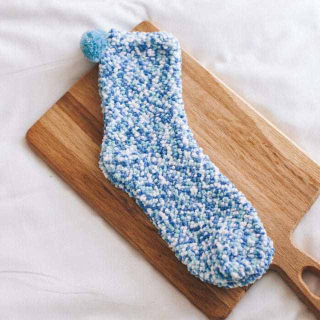 Stylish Fuzzy Warm Bed Socks