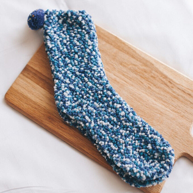 Stylish Fuzzy Warm Bed Socks