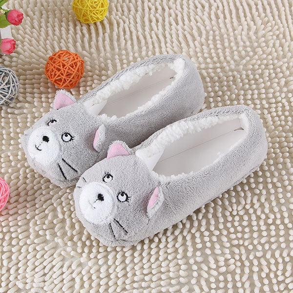 Cutesy Animals Home Slippers