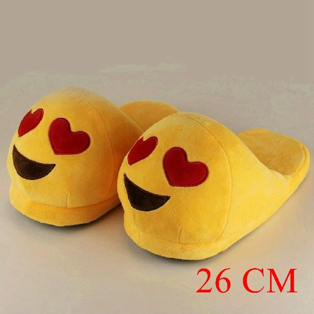 Cutesy Emoji Home Slippers