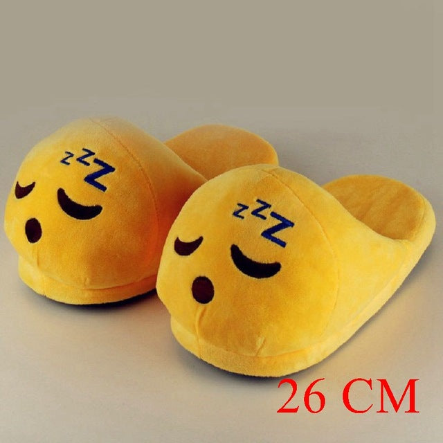 Cutesy Emoji Home Slippers