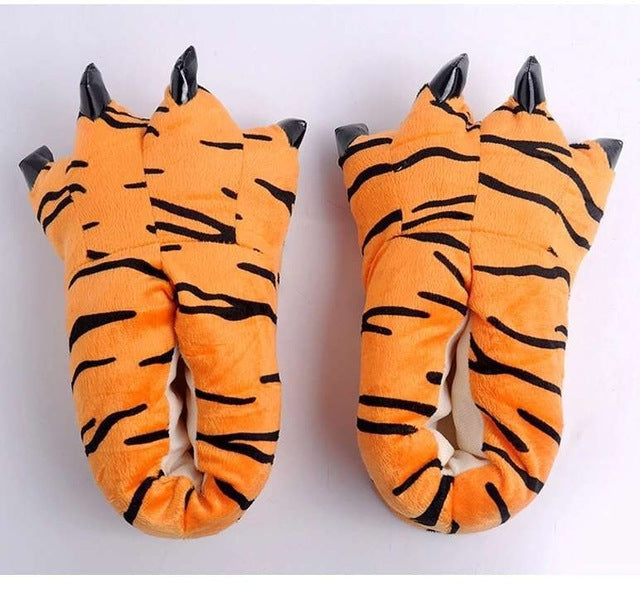 Funny Animal Paw Winter Slippers